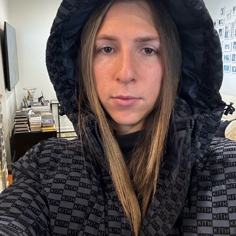 Kith Black Quilted Puffer Jacket